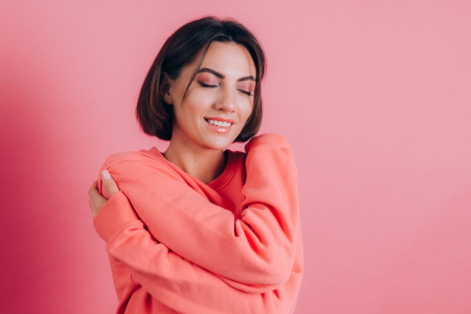 smiling